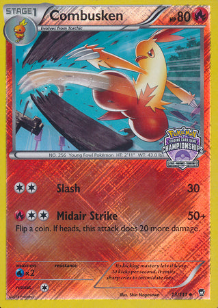 Combusken (13/111) (Championship Promo) [XY: Furious Fists] | Devastation Store