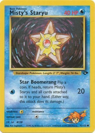 Misty's Staryu (92/132) [Gym Challenge Unlimited] | Devastation Store