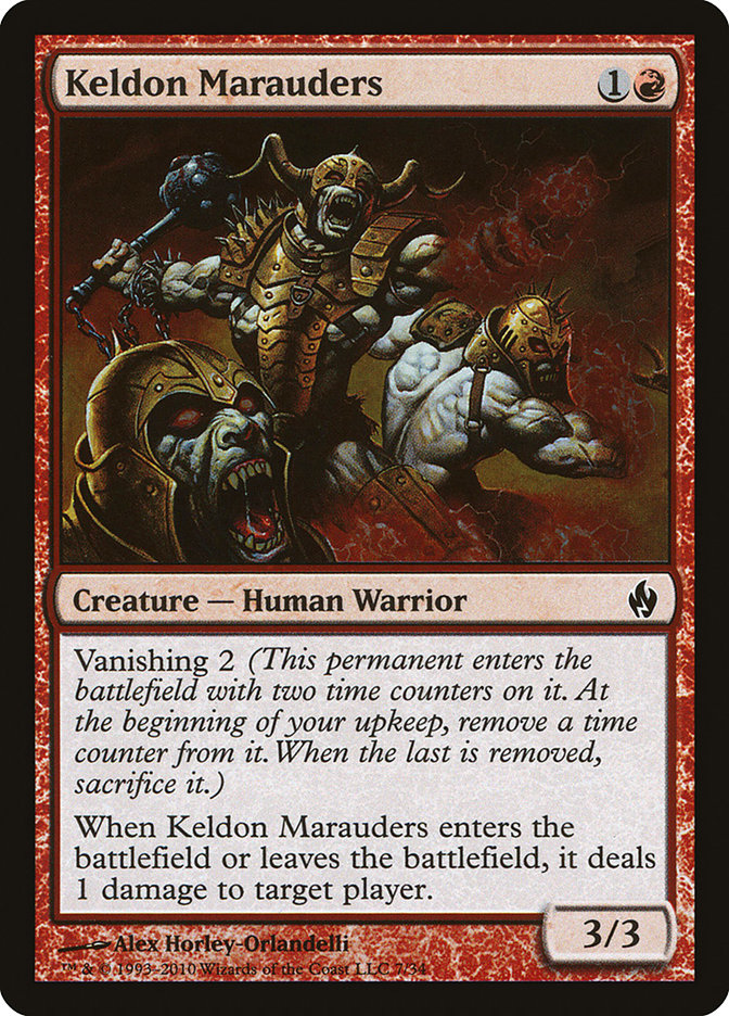 Keldon Marauders [Premium Deck Series: Fire and Lightning] | Devastation Store