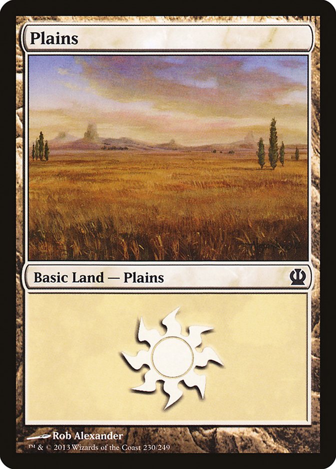 Plains (230) [Theros] - Devastation Store | Devastation Store