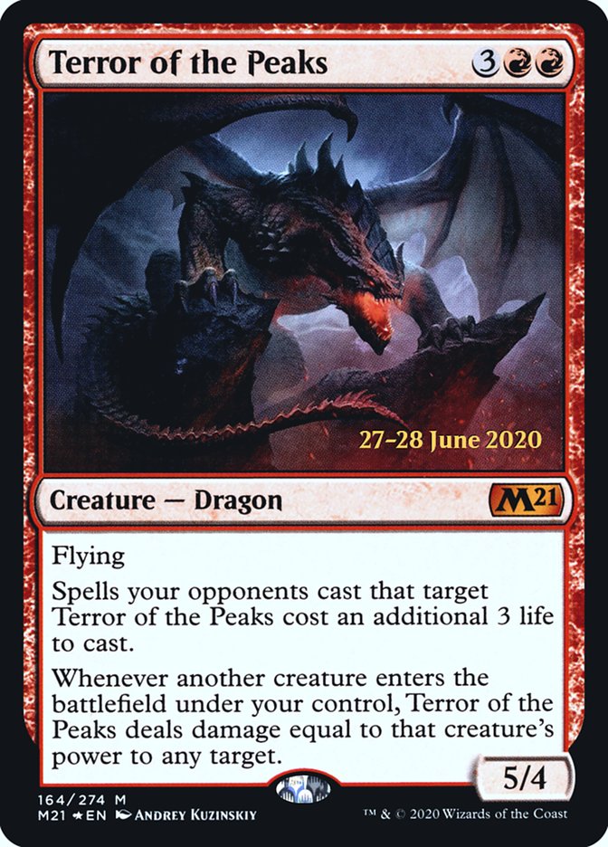 Terror of the Peaks  [Core Set 2021 Prerelease Promos] | Devastation Store