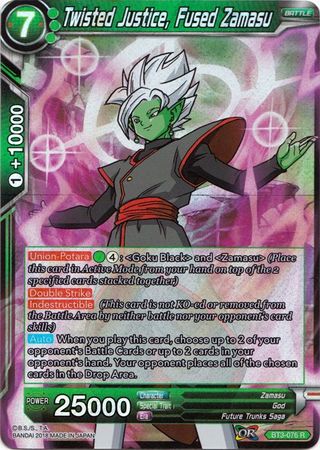 Twisted Justice, Fused Zamasu [BT3-076] | Devastation Store