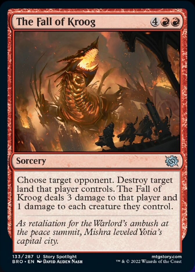 The Fall of Kroog [The Brothers' War] | Devastation Store