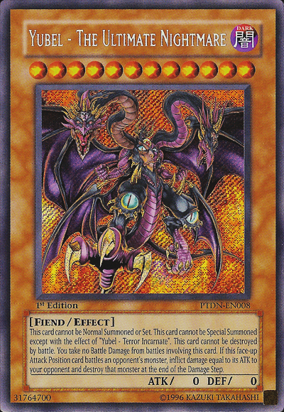 Yubel - The Ultimate Nightmare [PTDN-EN008] Secret Rare | Devastation Store