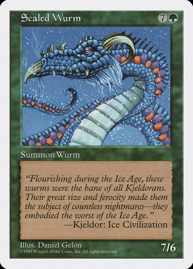 Scaled Wurm [Fifth Edition] - Devastation Store | Devastation Store
