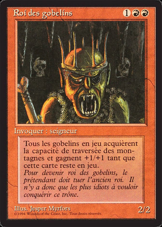 Goblin King [Foreign Black Border] | Devastation Store