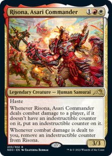 Risona, Asari Commander [Kamigawa: Neon Dynasty] | Devastation Store