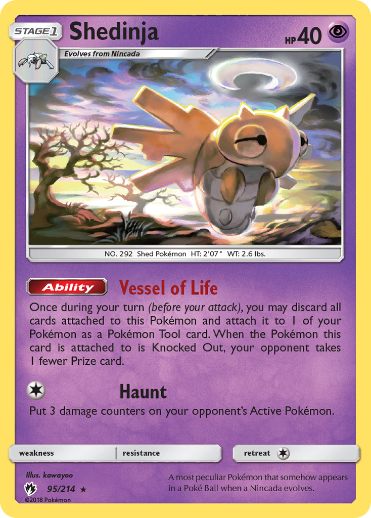 Shedinja (95/214) [Sun & Moon: Lost Thunder] | Devastation Store