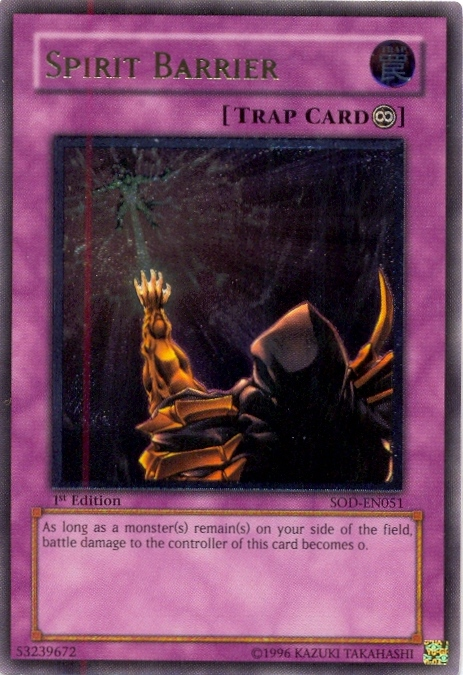 Spirit Barrier [SOD-EN051] Ultimate Rare | Devastation Store