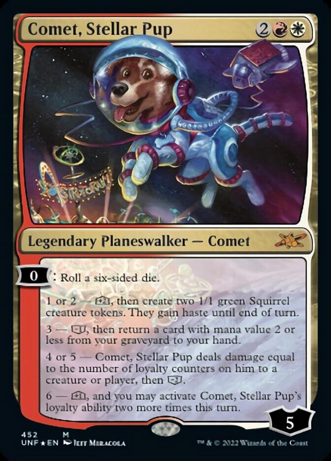 Comet, Stellar Pup (Galaxy Foil) [Unfinity] | Devastation Store