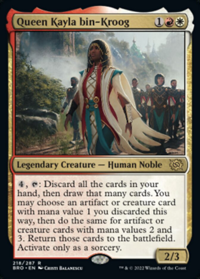 Queen Kayla bin-Kroog [The Brothers' War] | Devastation Store