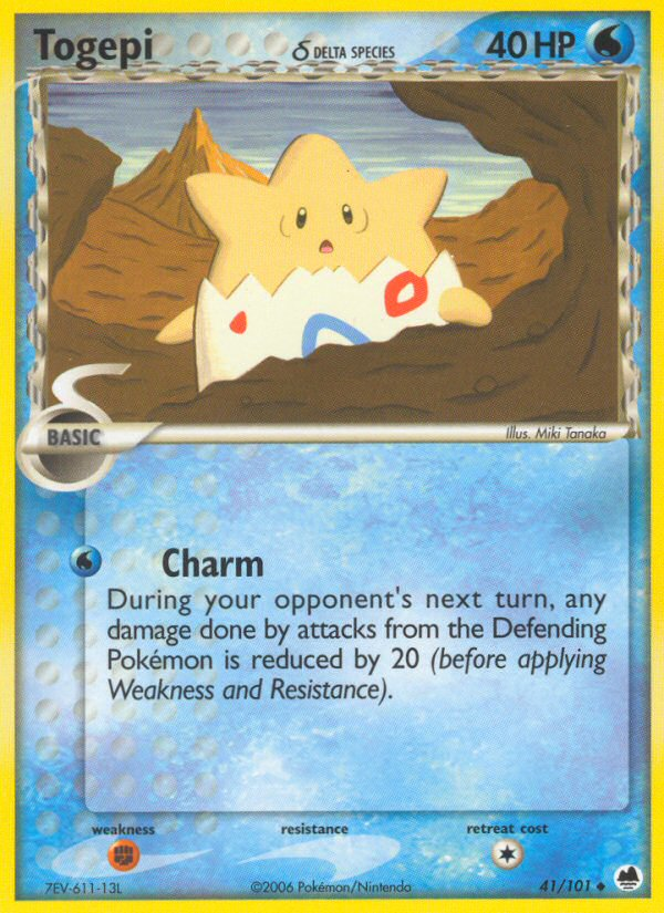 Togepi (41/101) (Delta Species) [EX: Dragon Frontiers] | Devastation Store