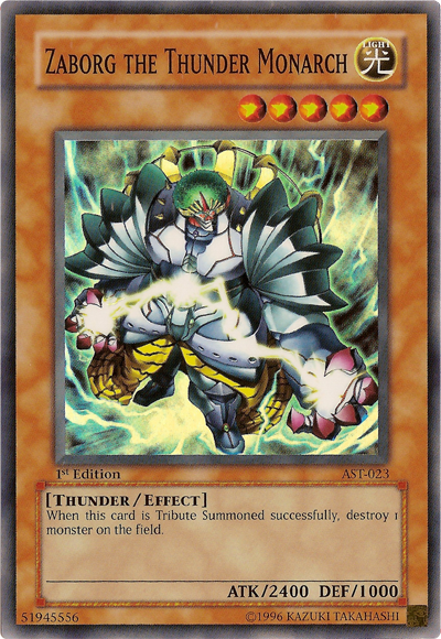 Zaborg the Thunder Monarch [AST-023] Super Rare | Devastation Store