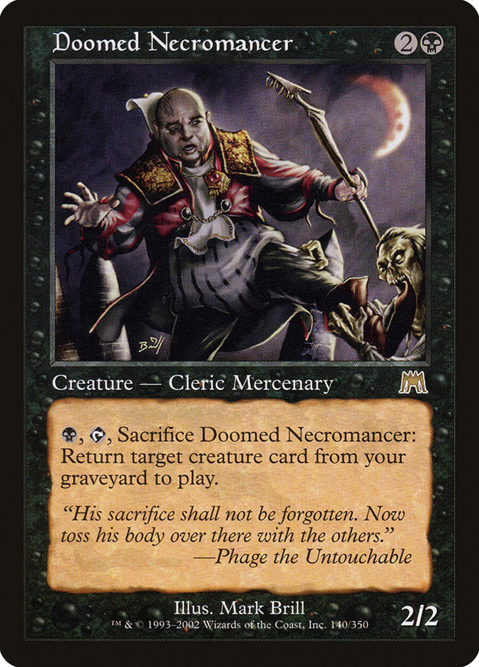 Doomed Necromancer [Onslaught] - Devastation Store | Devastation Store