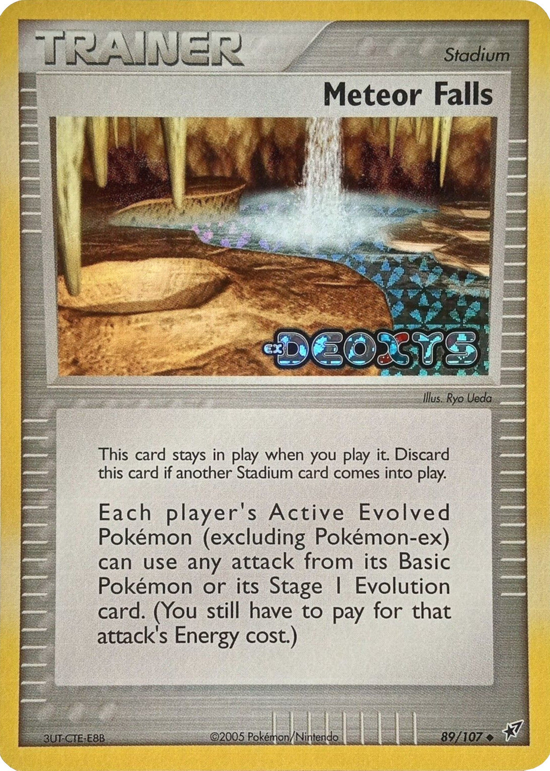 Meteor Falls (89/107) (Stamped) [EX: Deoxys] | Devastation Store