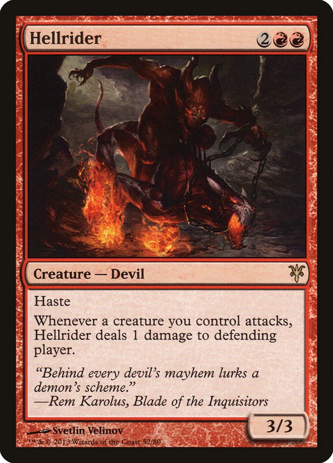 Hellrider [Duel Decks: Sorin vs. Tibalt] - Devastation Store | Devastation Store