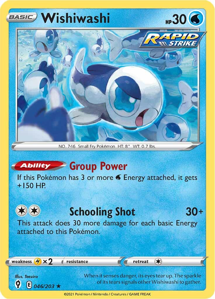 Wishiwashi (046/203) [Sword & Shield: Evolving Skies] | Devastation Store