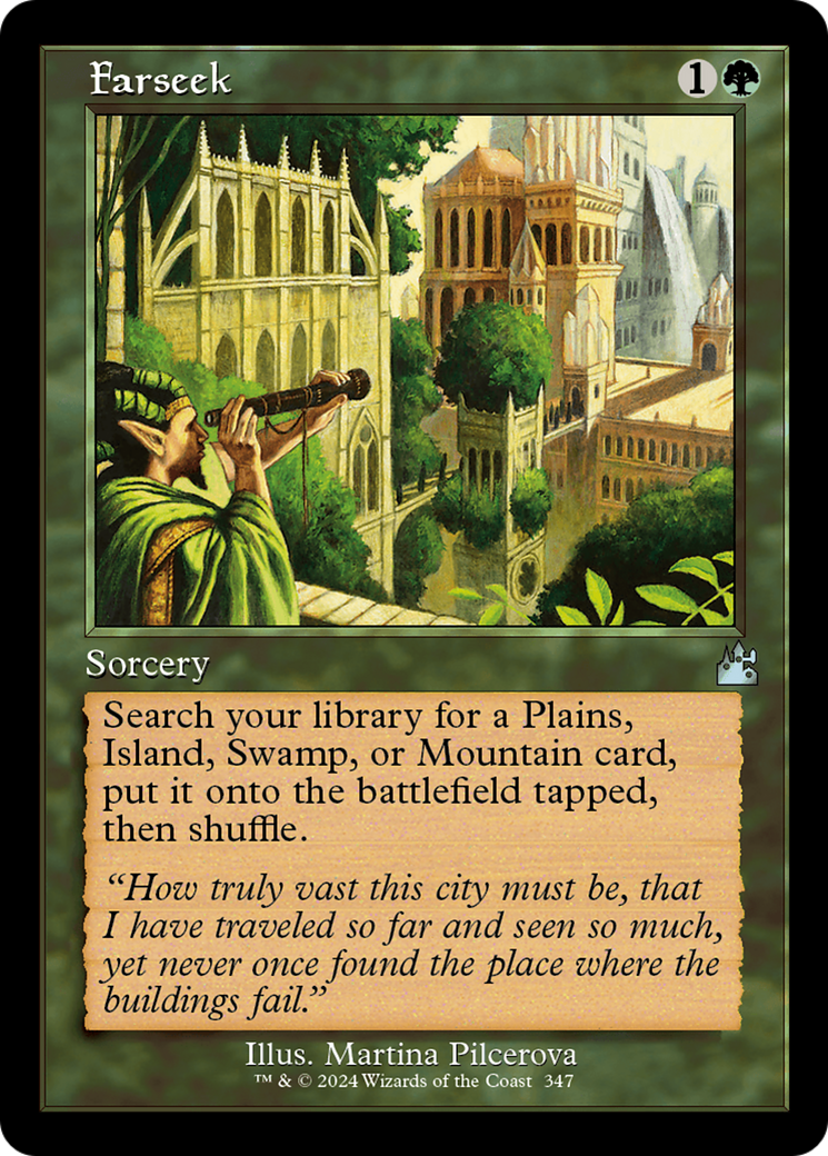 Farseek (Retro Frame) [Ravnica Remastered] | Devastation Store