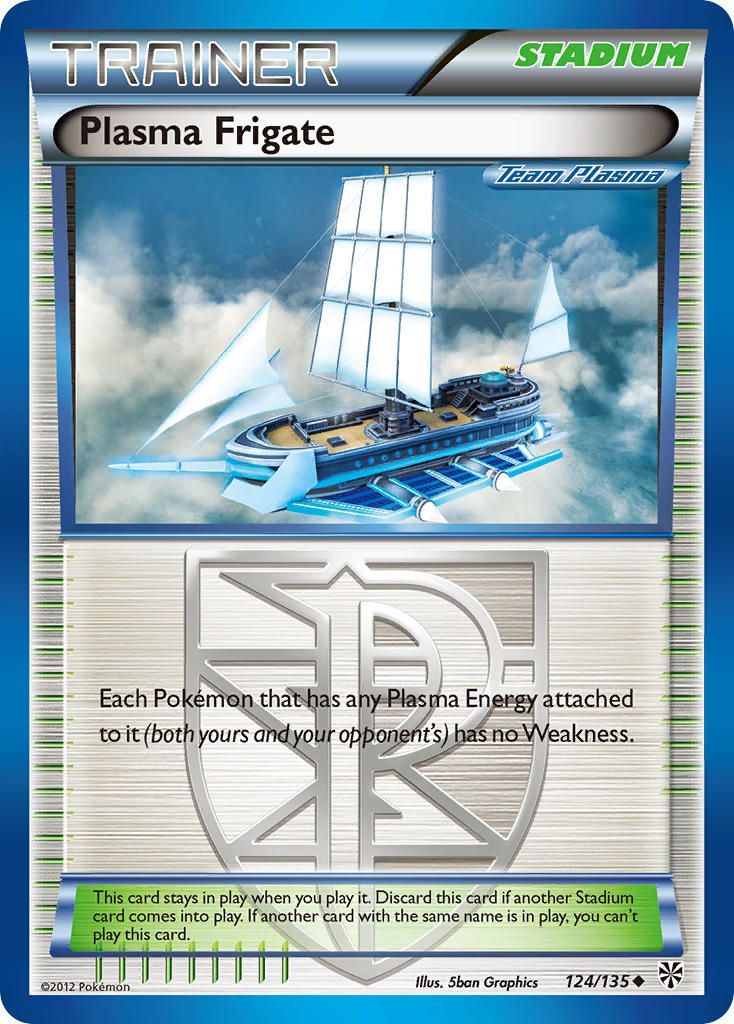Plasma Frigate (124/135) [Black & White: Plasma Storm] | Devastation Store