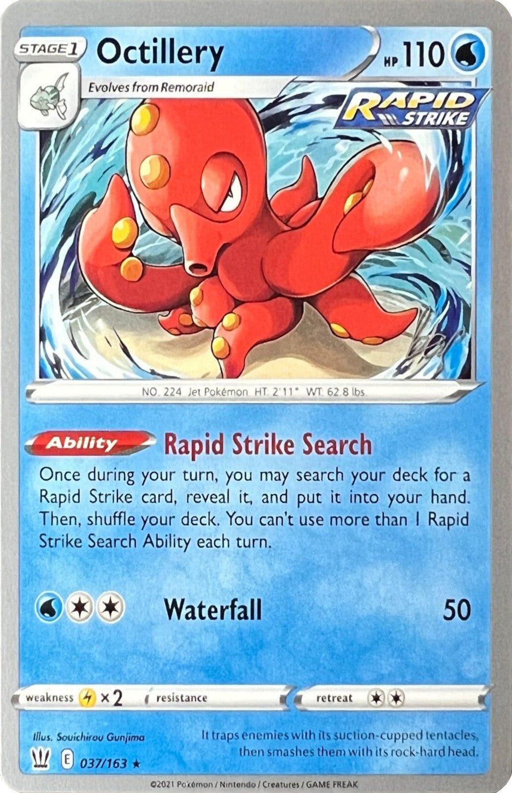 Octillery (037/163) (Cheryl Again - Sebastian Lashmet) [World Championships 2022] | Devastation Store