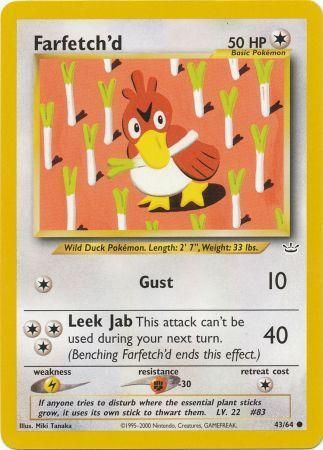 Farfetch'd (43/64) [Neo Revelation Unlimited] | Devastation Store