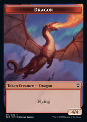 Treasure // Dragon Double-sided Token [Commander Legends: Battle for Baldur's Gate Tokens] | Devastation Store