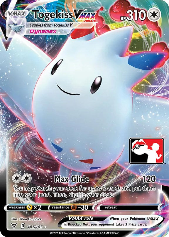 Togekiss VMAX (141/185) [Prize Pack Series One] | Devastation Store