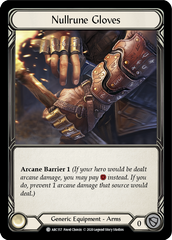 Nullrune Gloves [ARC157] Unlimited Edition Rainbow Foil - Devastation Store | Devastation Store