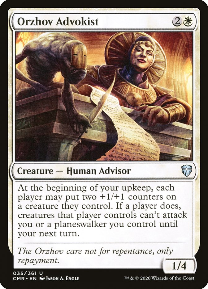 Orzhov Advokist [Commander Legends] | Devastation Store