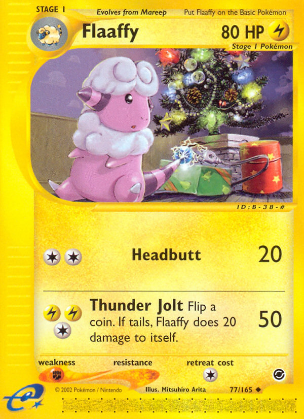 Flaaffy (77/165) [Expedition: Base Set] | Devastation Store