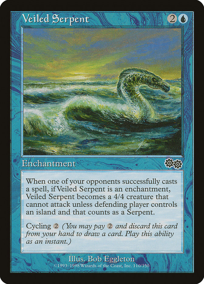 Veiled Serpent [Urza's Saga] - Devastation Store | Devastation Store