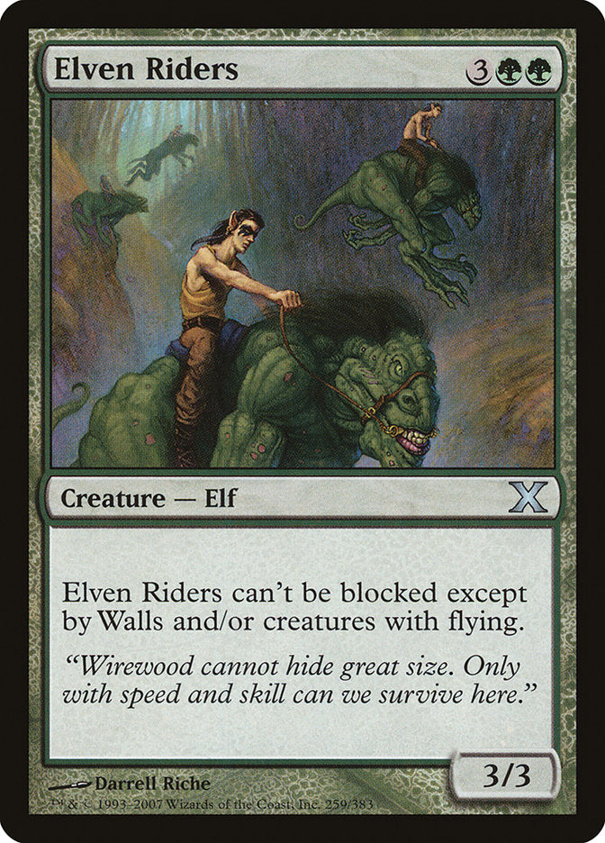 Elven Riders [Tenth Edition] | Devastation Store