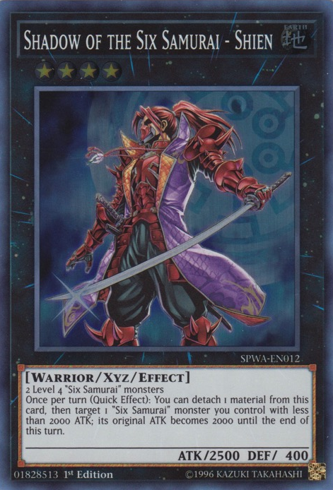 Shadow of the Six Samurai - Shien [SPWA-EN012] Super Rare | Devastation Store