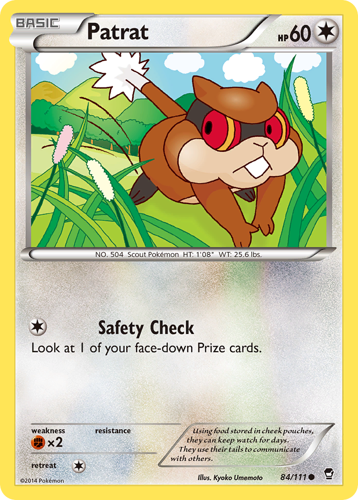 Patrat (84/111) [XY: Furious Fists] | Devastation Store