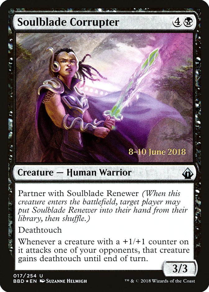 Soulblade Corrupter  [Battlebond Prerelease Promos] | Devastation Store