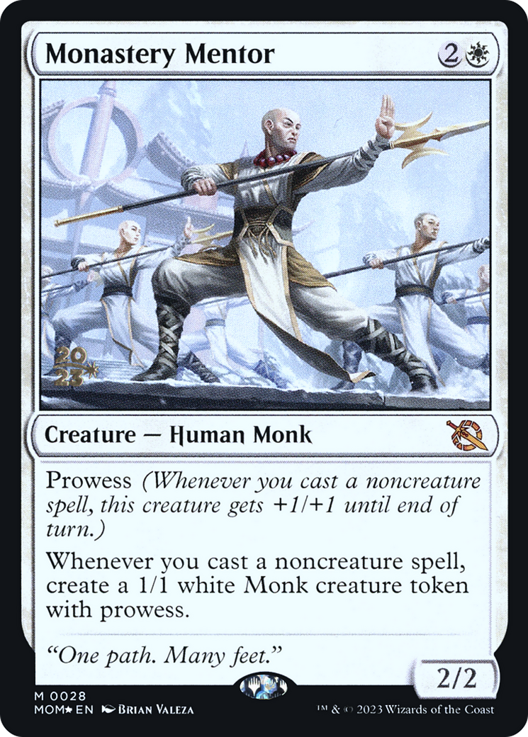 Monastery Mentor [March of the Machine Prerelease Promos] | Devastation Store