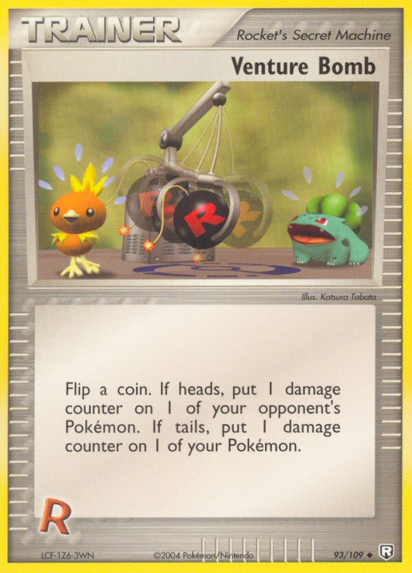 Venture Bomb (93/109) [EX: Team Rocket Returns] | Devastation Store