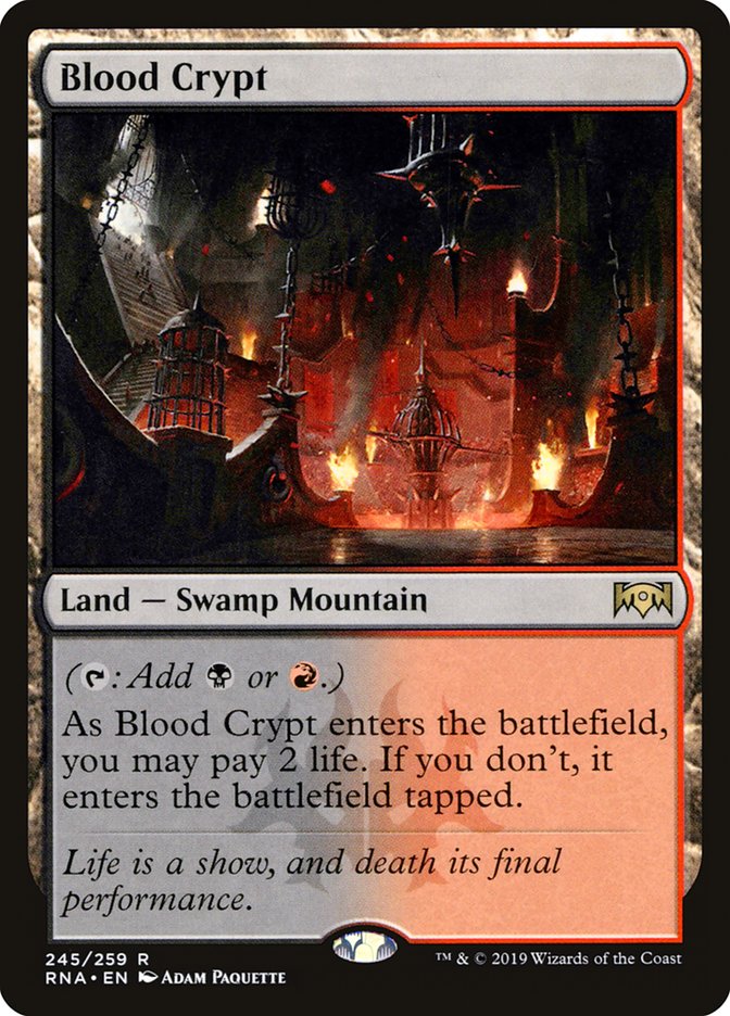 Blood Crypt [Ravnica Allegiance] | Devastation Store