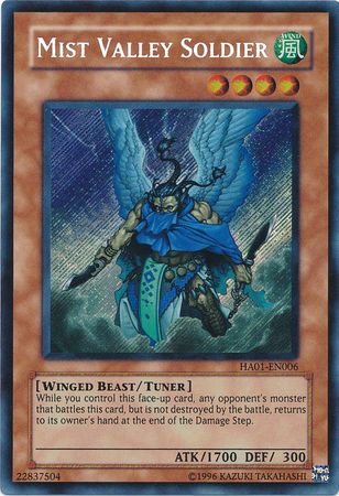 Mist Valley Soldier [HA01-EN006] Secret Rare | Devastation Store