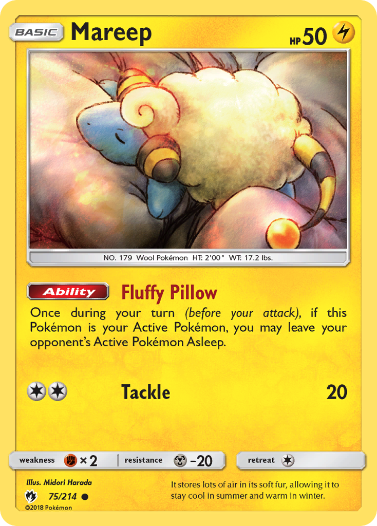 Mareep (75/214) [Sun & Moon: Lost Thunder] | Devastation Store