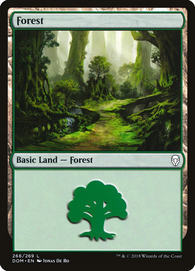 Forest (266) [Dominaria] | Devastation Store