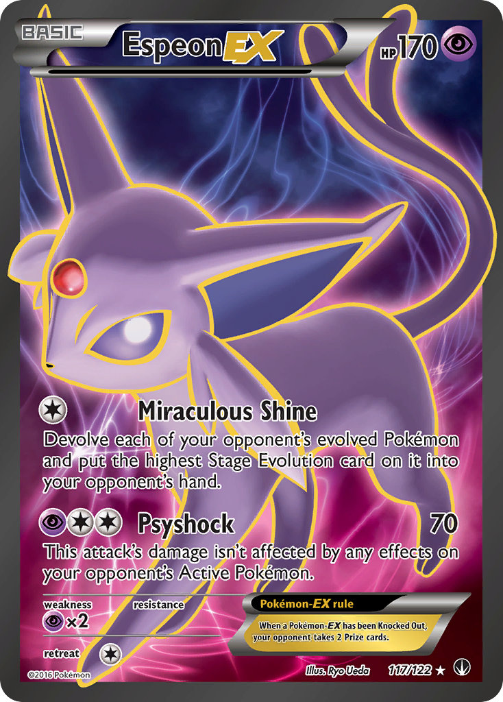 Espeon EX (117/122) [XY: BREAKpoint] | Devastation Store