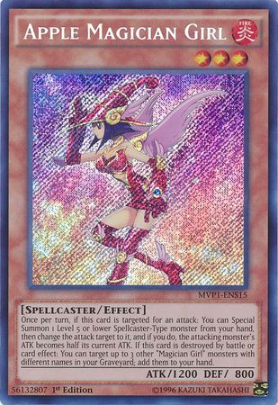 Apple Magician Girl [MVP1-ENS15] Secret Rare | Devastation Store