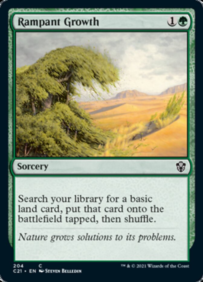 Rampant Growth [Commander 2021] | Devastation Store