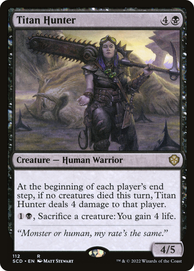 Titan Hunter [Starter Commander Decks] | Devastation Store
