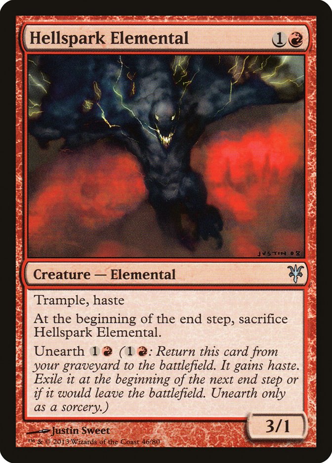 Hellspark Elemental [Duel Decks: Sorin vs. Tibalt] | Devastation Store