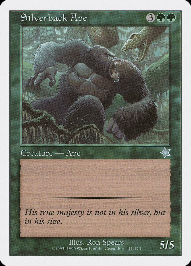 Silverback Ape [Starter 1999] | Devastation Store