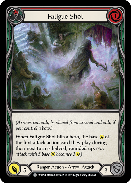 Fatigue Shot (Red) [EVR094] (Everfest)  1st Edition Normal | Devastation Store