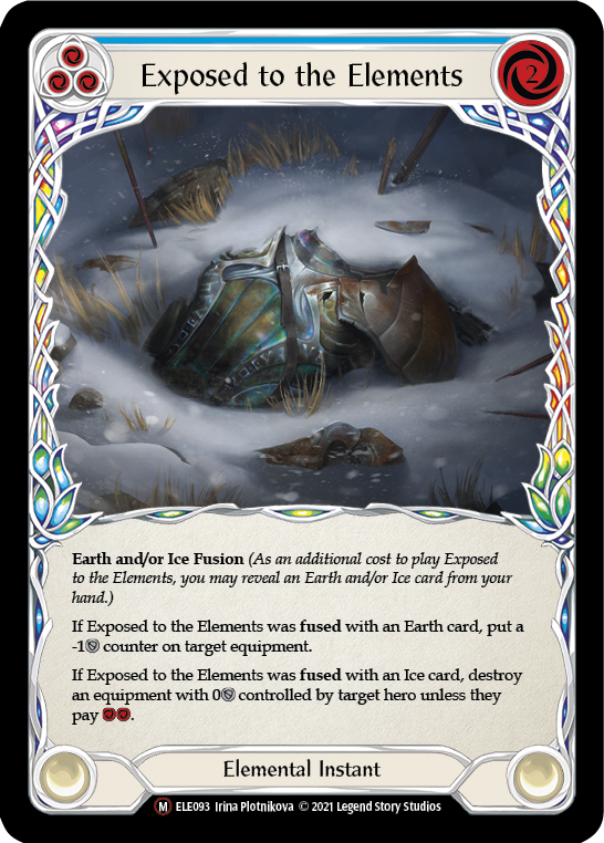 Exposed to the Elements [U-ELE093] Unlimited Rainbow Foil | Devastation Store
