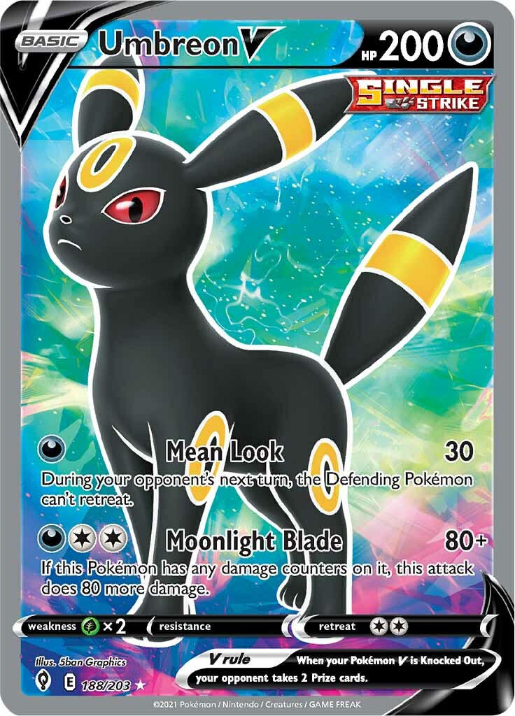 Umbreon V (188/203) [Sword & Shield: Evolving Skies] | Devastation Store